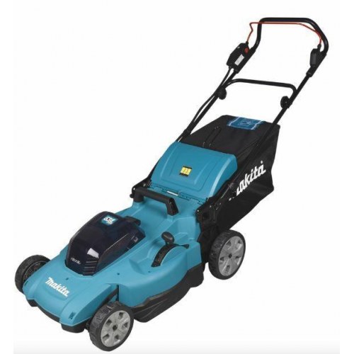 Makita DLM538Z akku plæneklipper - skubbemodel, 53 cm klippebredde
