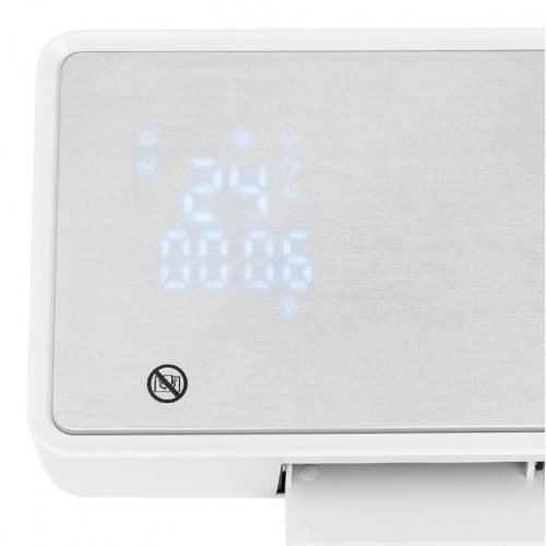 N’OVEEN HC3299 Tuya WiFi SMART varmegardin med LED og fjernbetjening – 2.000 W vægmonteret konvektor
