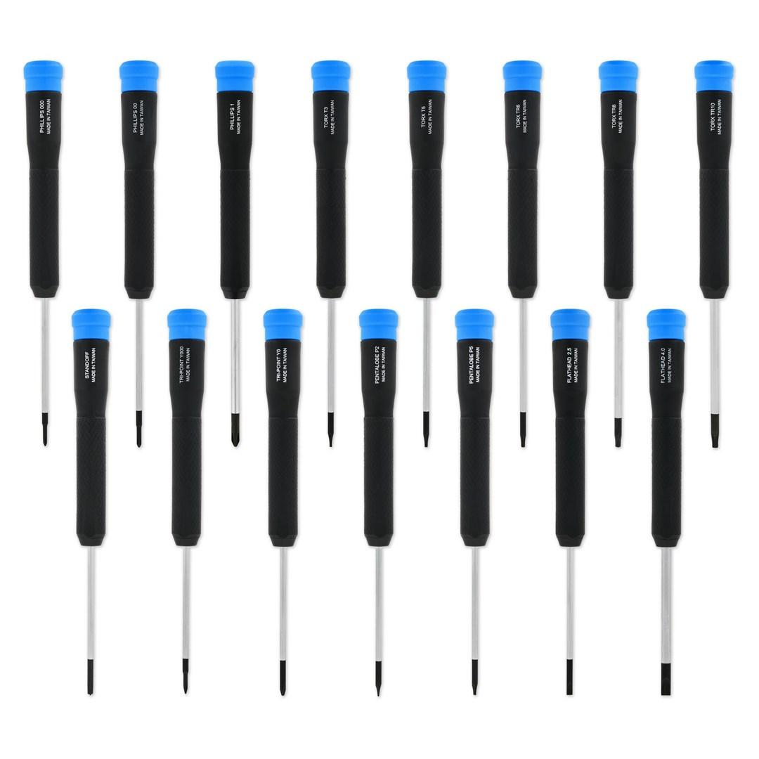 iFixit EU145462-1 præcisions-skruetrækkersæt - 15 dele med etui