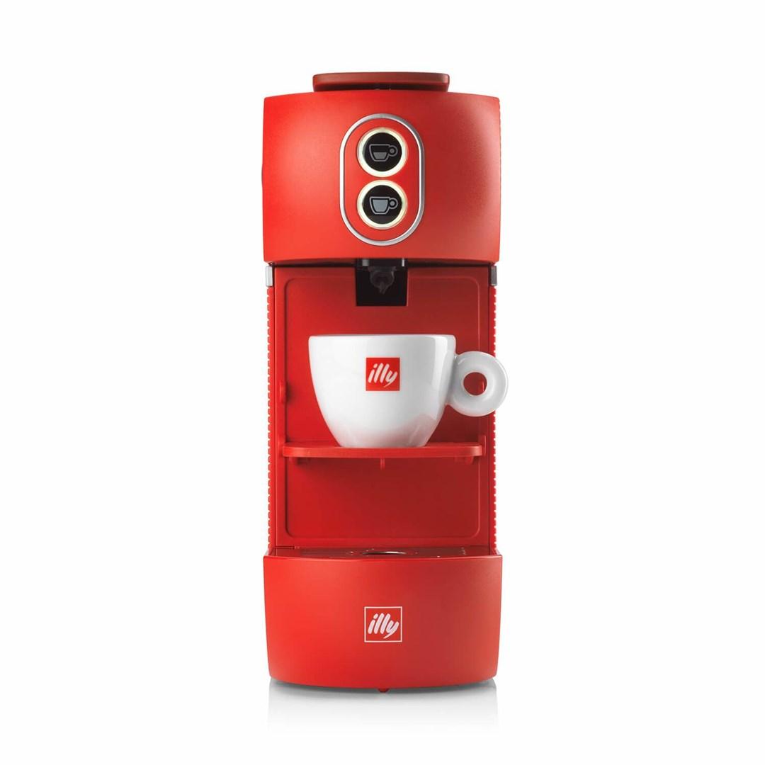 illy 23522 kapsel-espressomaskine - fuldautomatisk, 1 l, rød