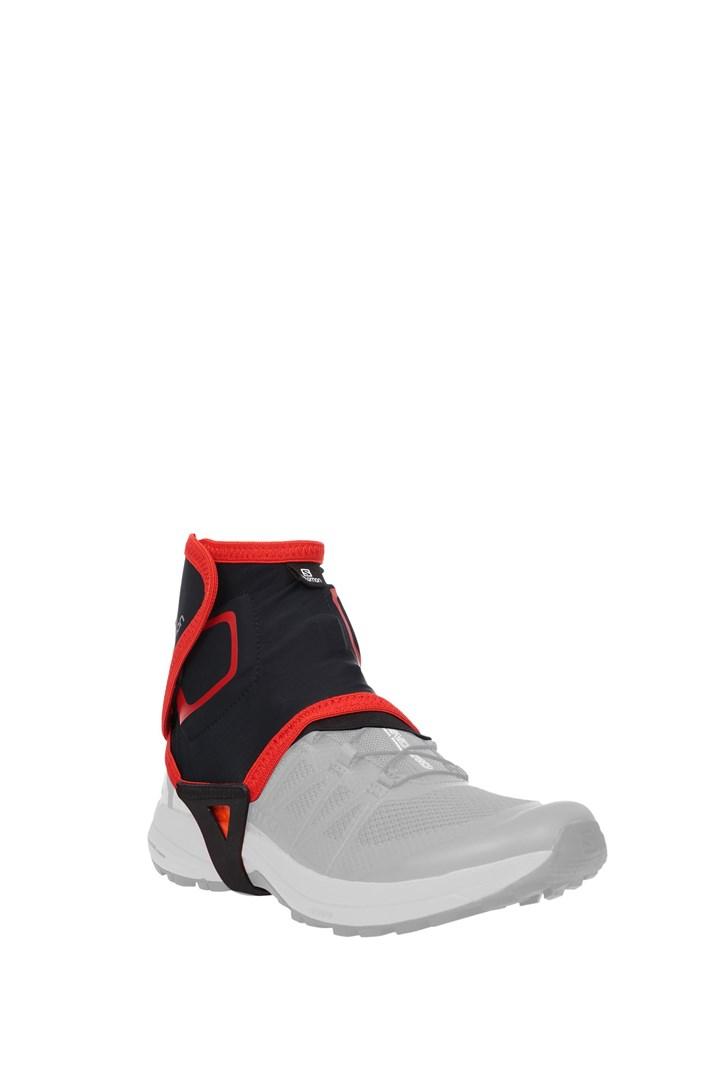 Salomon Trail Gaiters High - sort/rød ben- og sko-gaiter billede