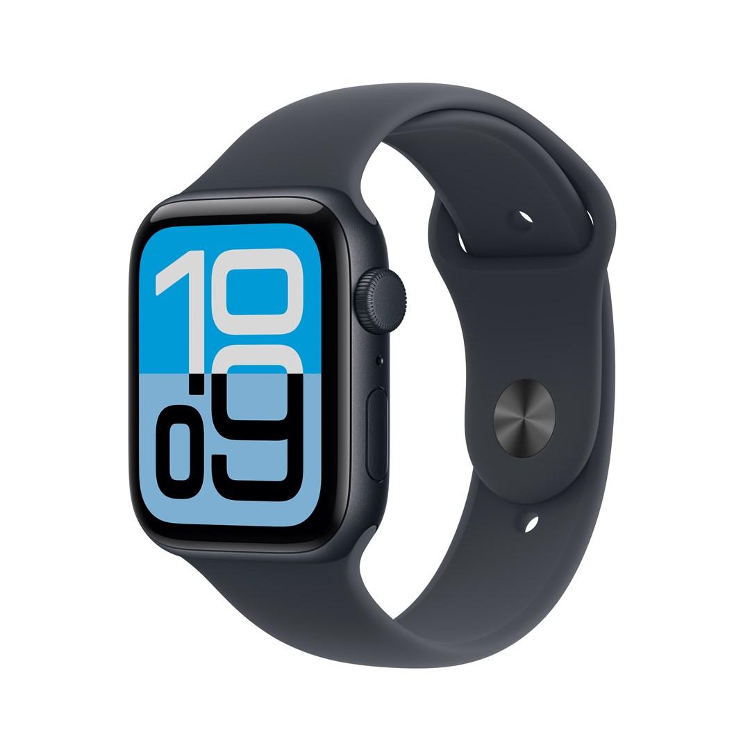 Apple Watch SE (3. generation) GPS 44 mm - Midnight aluminium med Midnight Sport Band (S/M)