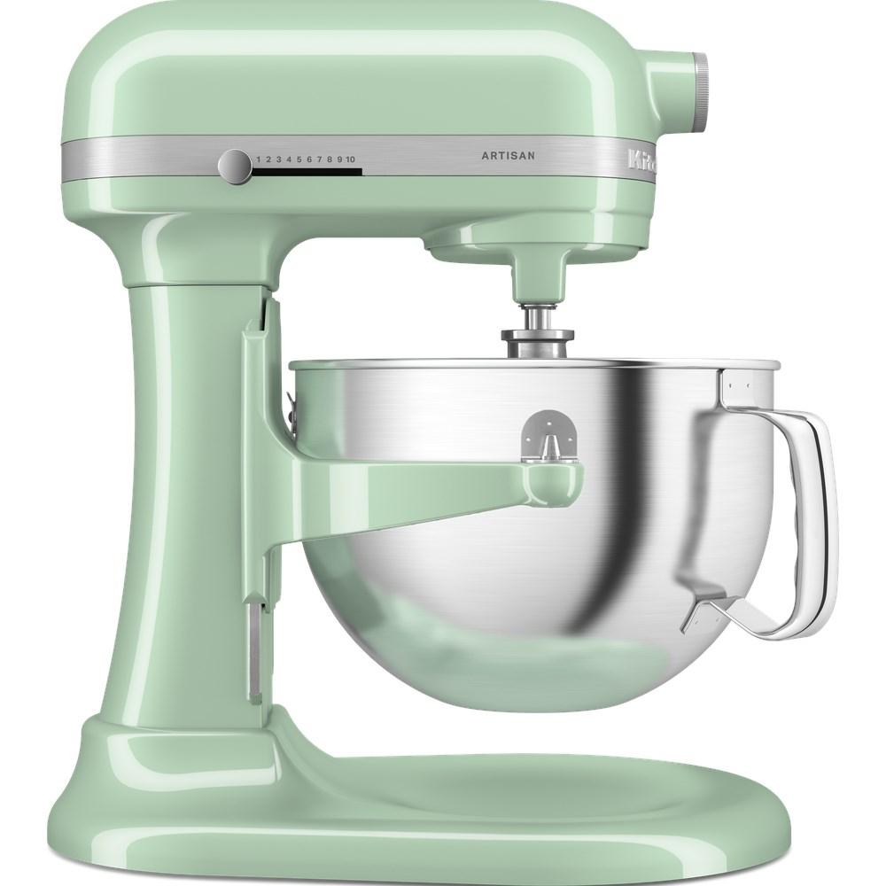 KitchenAid 5KSM60SPXEPT, Bordmixer, Grøn, Grå, Rustfrit stål, Slå, Ælte, Mikse, 1,1 m, 5,6 L, PISTACHIO