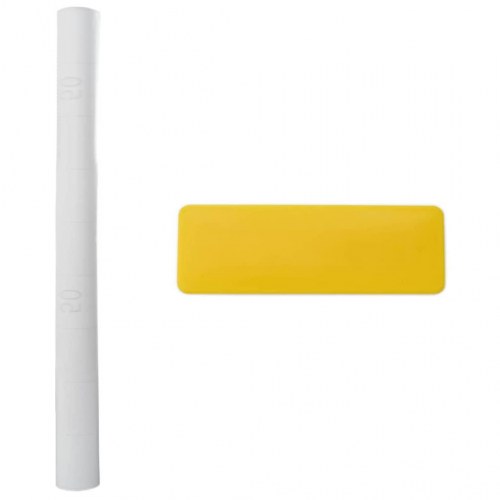 Selvklæbende Vinduesfolie Frostet hvid 90 x 2000 cm PVC