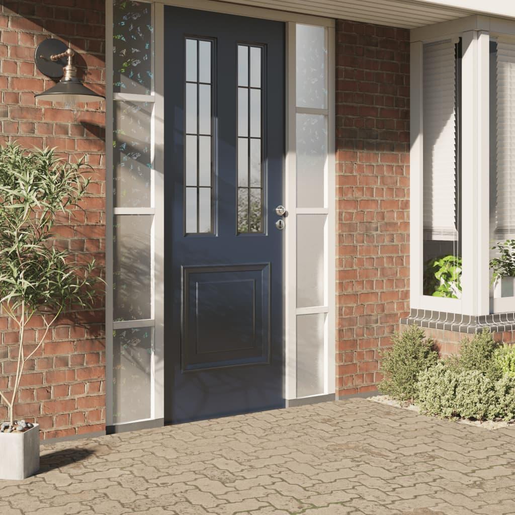 Vinduesfolie 90x2000 cm PVC 3D-regnbuemønster matteret billede