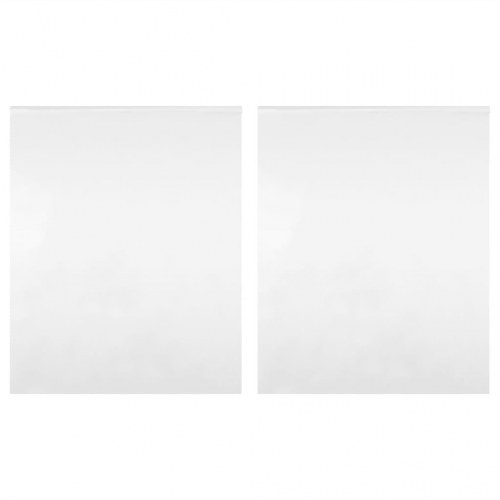 Spejlfolie 2 stk. 90x150 cm selvklæbende PET