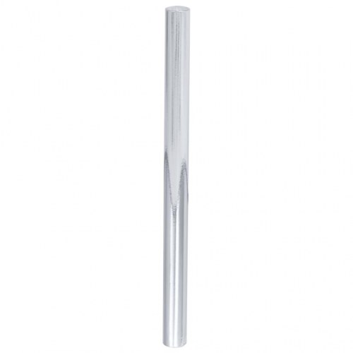 Selvklæbende møbelfolie 500×90 cm - PVC, højglans sølv