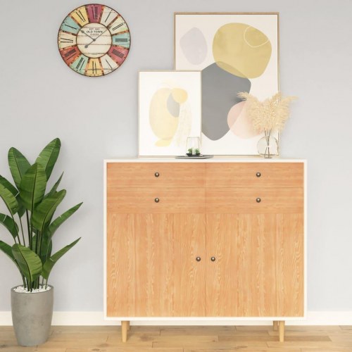 Selvklæbende møbelfolie 500 × 90 cm - PVC, ahorn