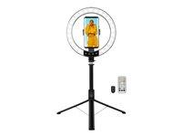 LogiLink AA0156, LED, 1500 lm, 3200 K, 6500 K, 17,8 cm (7), -15 - 35 °C