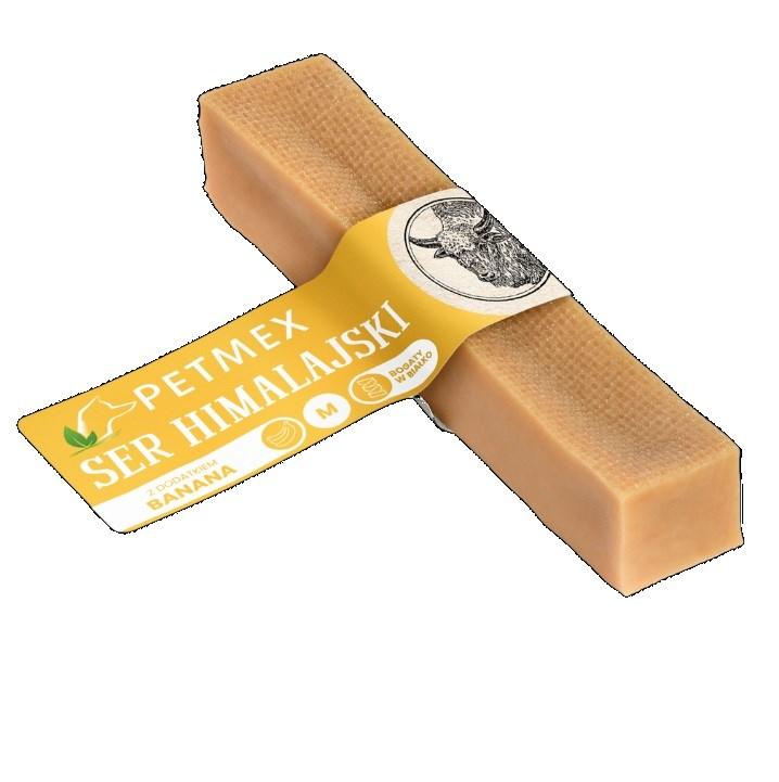 PETMEX Himalaya-ost med banan M – hundegodbid 80 g