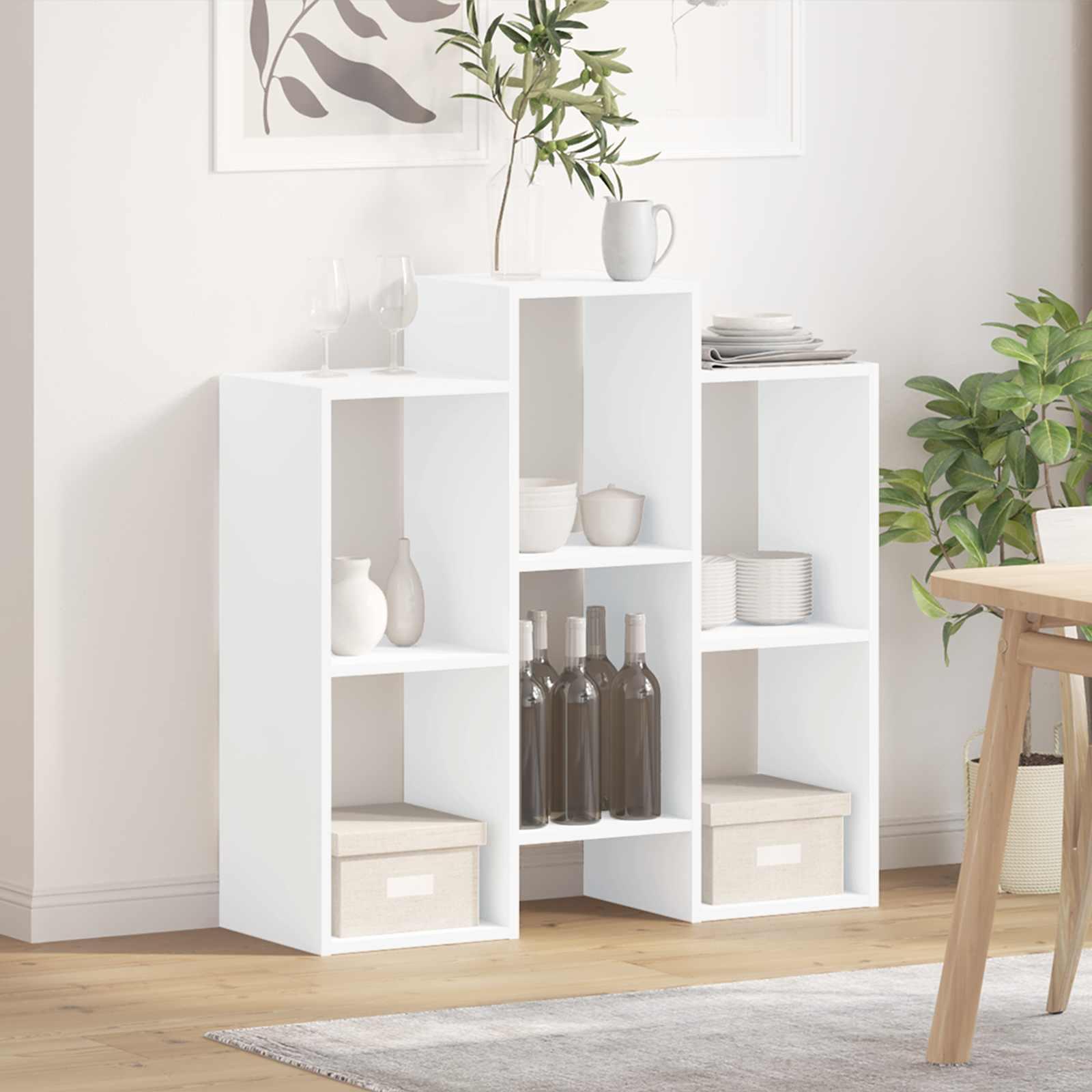 Sidebord Hvid 90 x 30 x 90 cm