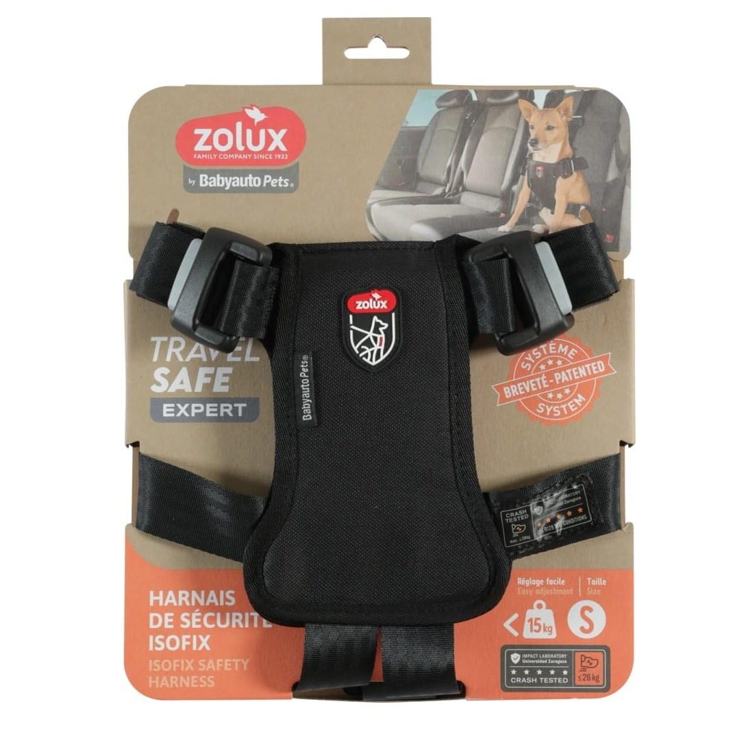 Zolux Travel Safe Isofix Car Safety Harness Black Small 7-15kg