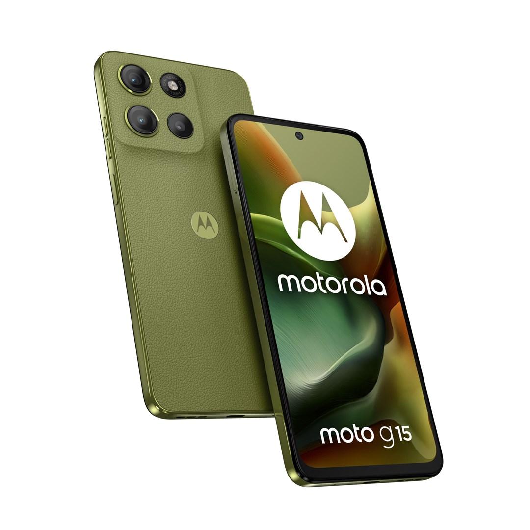 Motorola moto g15 171 cm 672 Dual SIM Android 15 4G USB Type-C 4 GB 128 GB 5200 mAh Grn