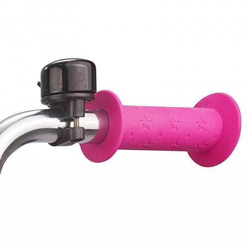 Børnecykel 18 tommer til 5-7 år gammel Mørk pink