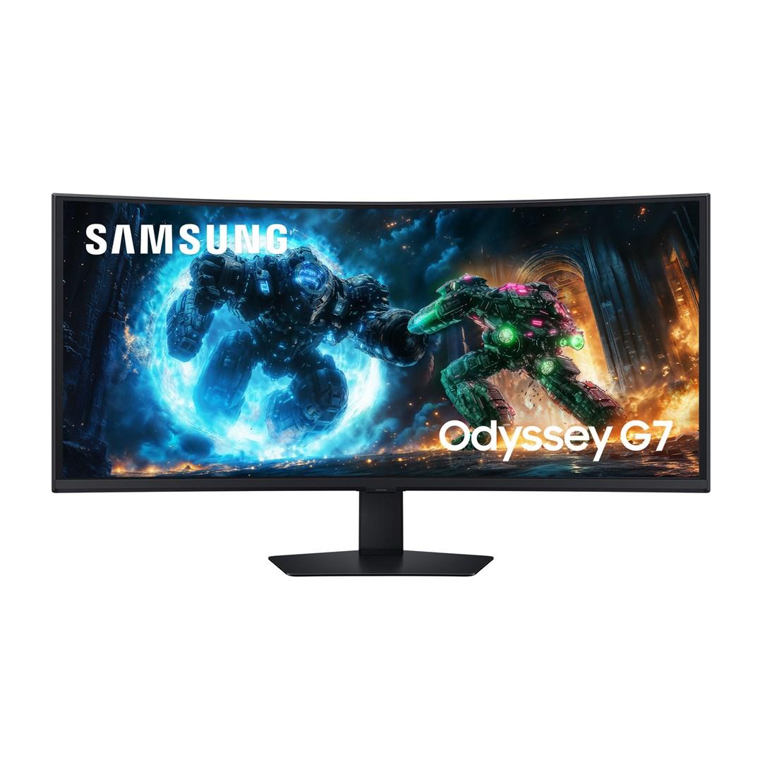 Samsung Odyssey G75F 40" buet WUHD gaming-skærm (5120×2160) - Sort billede