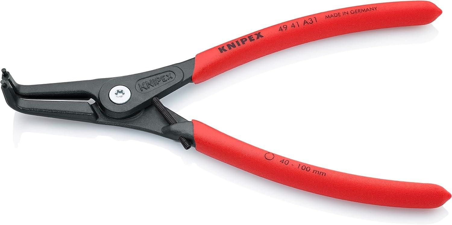 KNIPEX seegerringstang 49 41 A31 - udvendige ringe, 40-100 mm