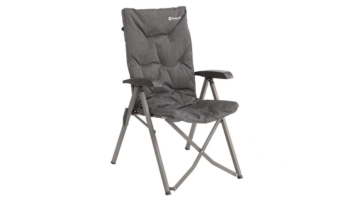 Outwell Yellowstone Lake, 120 kg, Campingstol, 4 ben, 6,2 kg, Aluminium, Polyester, Grå