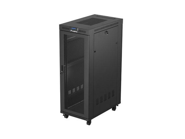 Lanberg FF01-6032-23BL 32U gulvstående rackskab - sort, 19" billede