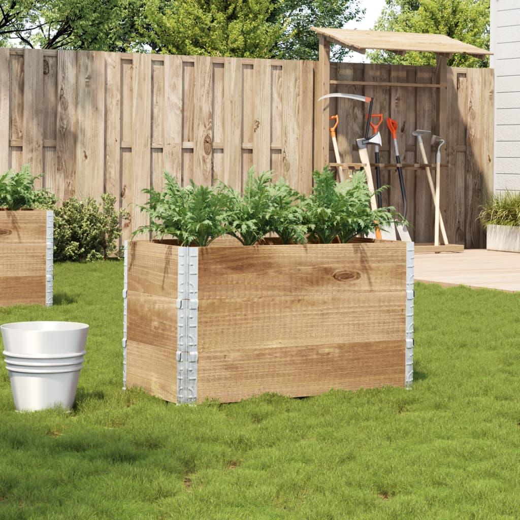 Plantekasse 100x50 cm massivt fyrretræ