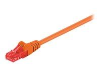 Goobay CAT 6 U/UTP patchkabel 0,5 m - orange billede