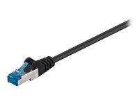 Goobay CAT 6a S/FTP netværkskabel 20 m - sort (RJ‑45 til RJ‑45, LSZH) billede