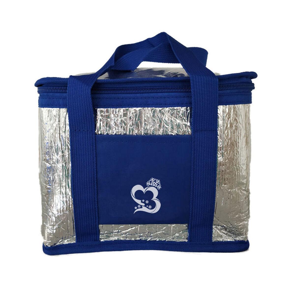 Marbueno køletaske - transportabel, multifarvet polyester, 23 × 18 × 16 cm