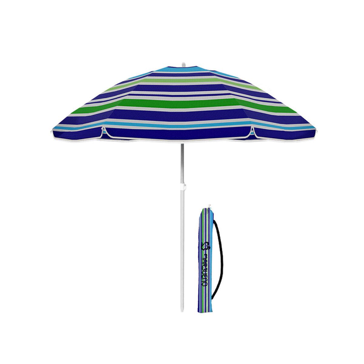 Marbueno Parasol - Multifarvet 160 cm strand- og haveparasol