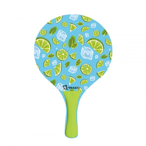 Marbueno strandsæt med bats og bold - multifarvet træ, 38 × 24 cm