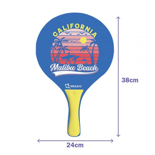 Marbueno strandsæt med bat og bold - multifarvet