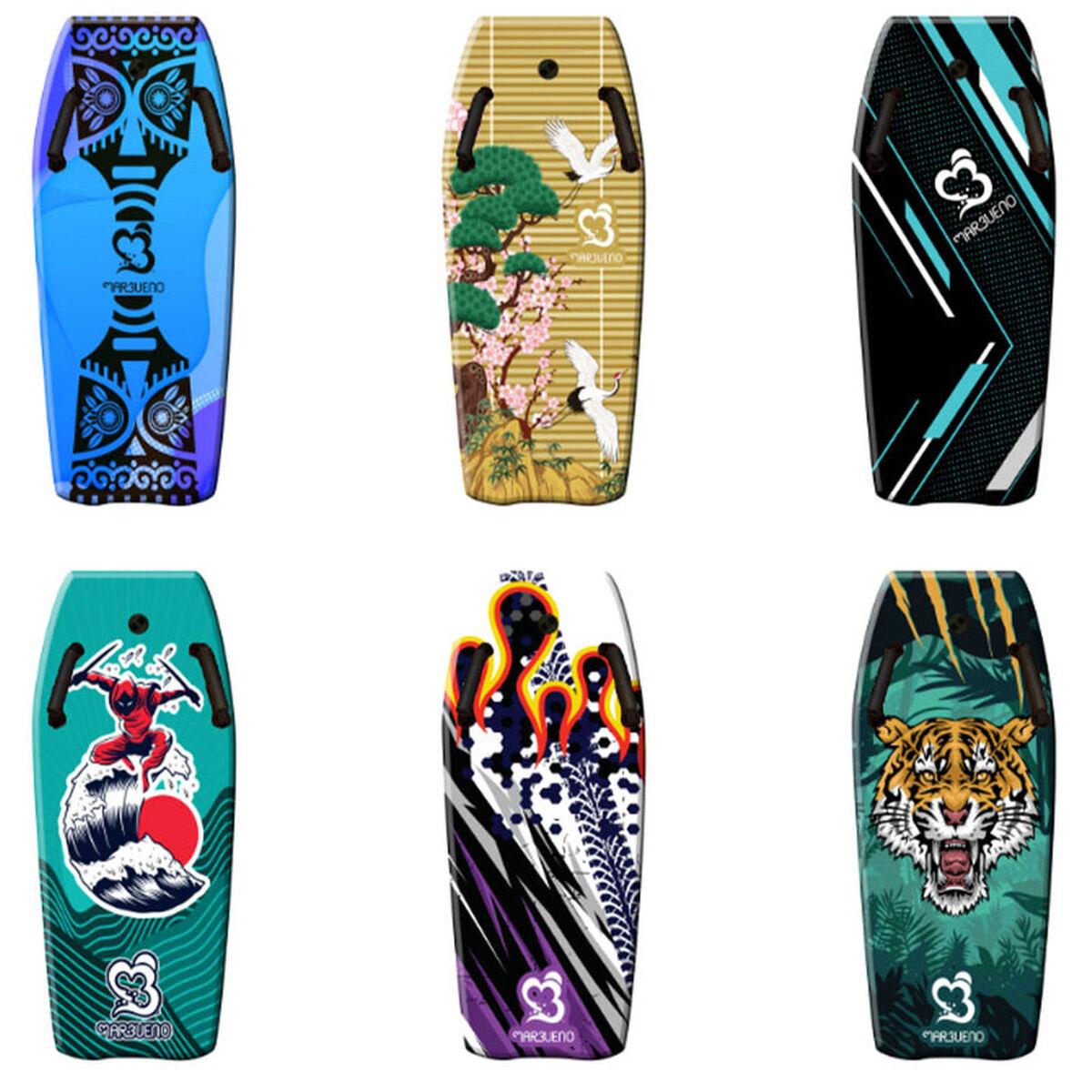 Marbueno bodyboard - multifarvet, 94 × 45 × 5 cm