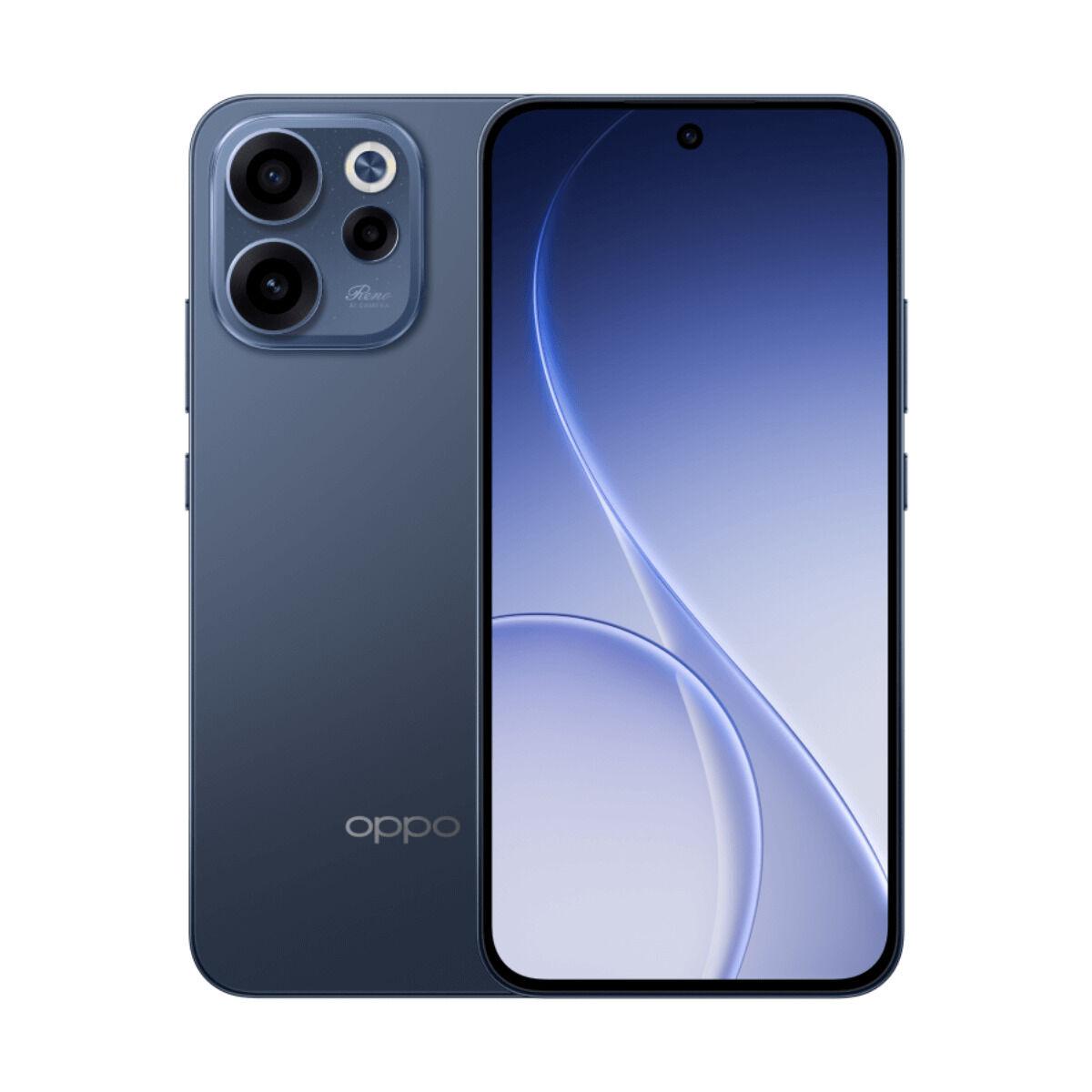 Oppo Reno15 F 5G 6,57" 12/512 GB - blå/sort smartphone