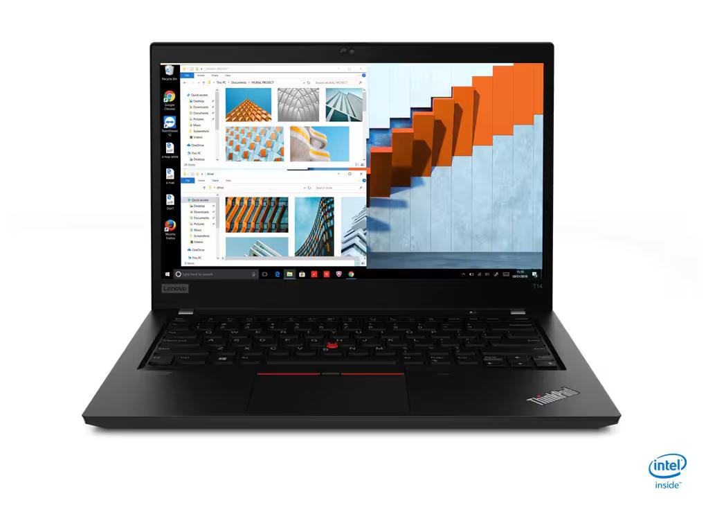 Lenovo ThinkPad T14 Gen 1 14" i5-10310U • 8/256 GB • Windows 11 Pro – istandsat (RENOVERET) billede