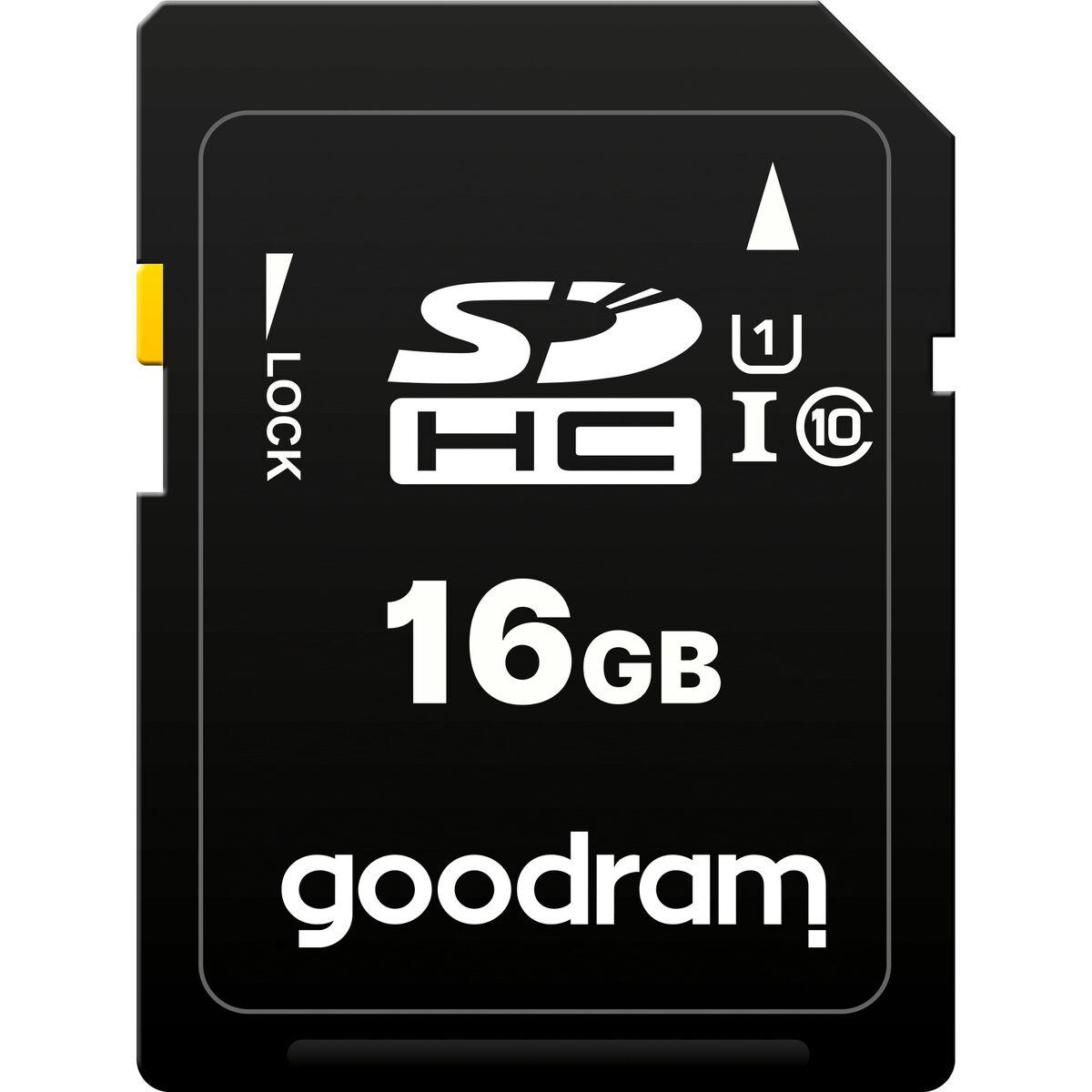GoodRam S1A0 SDHC hukommelseskort 16 GB UHS-I U1 Class 10