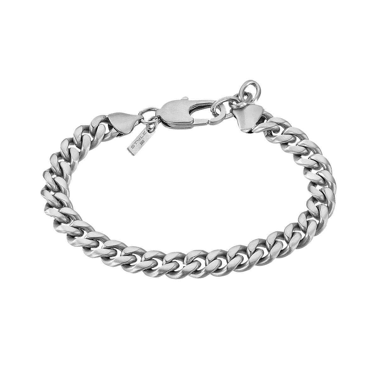 Lotus LS2597-2/1 armbånd til mænd - sølvfarvet kæde