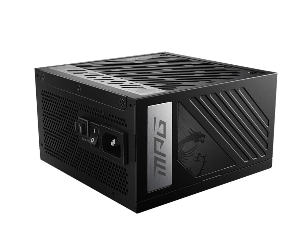MSI MPG A1000G PCIE5 strømforsyning 1000 W ATX - Sort billede