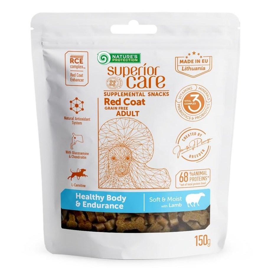 Nature’s Protection Superior Care Red Coat – hundegodbid med lam, 150 g