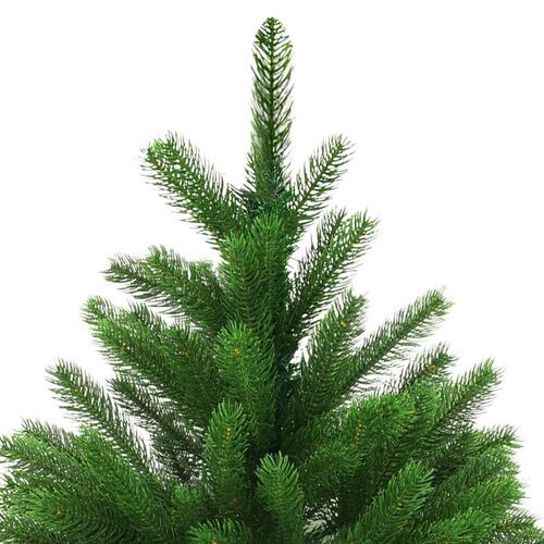 Kunstigt juletræ med lys og kuglesæt 120 cm grøn