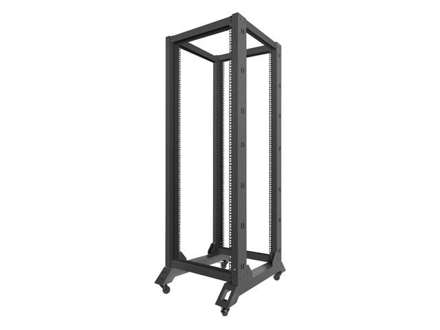 Lanberg OR01-6832-B åben rackbase 32U - 19" 600×800 mm, sort