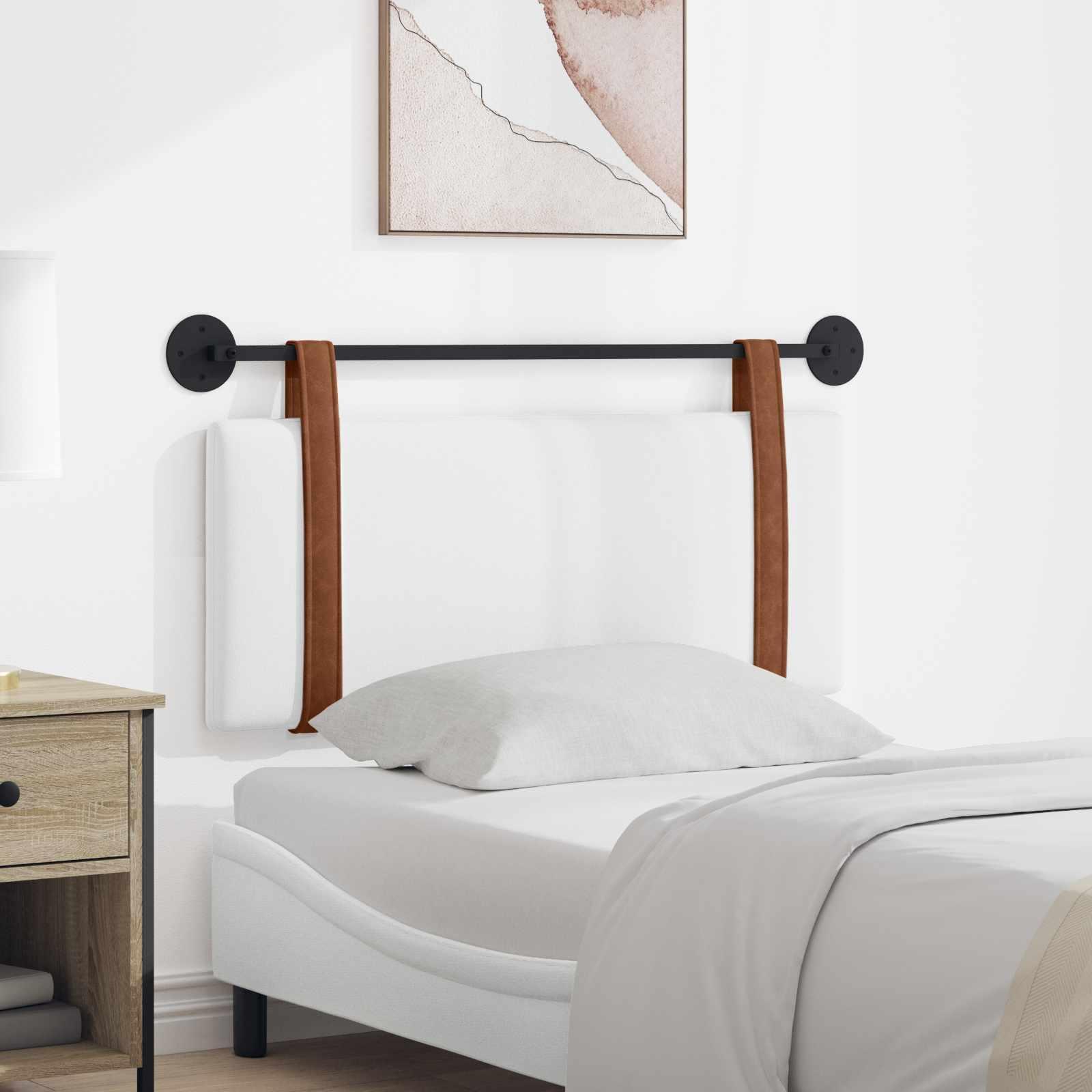 Hængende Hovedgavl Vægmonteret Hvid 110 x 55 x 5 cm Antik PU
