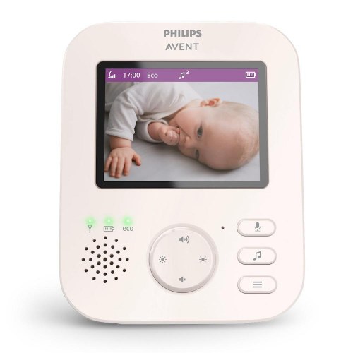 Philips Avent SCD881/26 video-babyalarm – 2,8" LCD, FHSS, lyserød