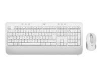 Logitech Signature MK650 Combo for Business – trådløst tastatur og mus (off-white, QWERTY US International) billede
