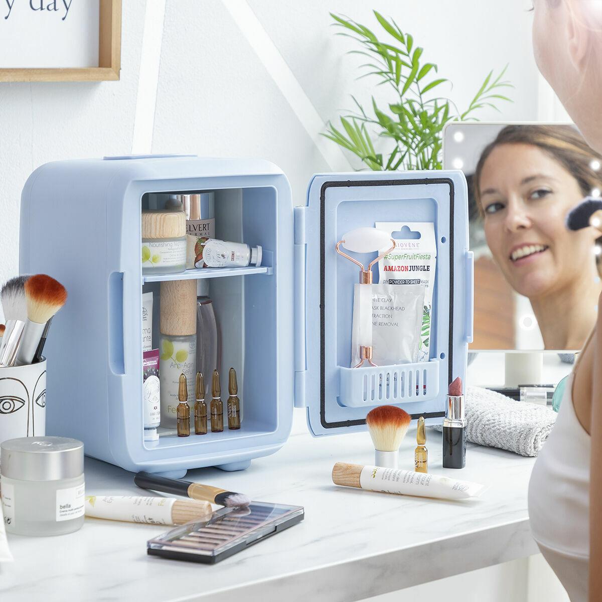 Frecos mini køleskab til kosmetik - 4 l, blå (OUTLET C)