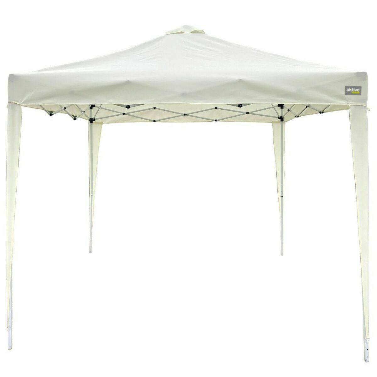 Aktive Max-Air gazebo - hvid havepavillon 300 × 300 × 250 cm