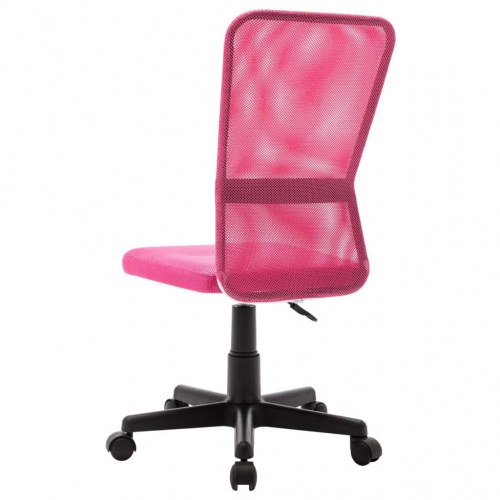 Kontorstol i mesh - højdejusterbar drejestol 44×52×90-100 cm, pink