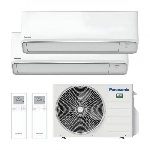 Panasonic KIT2RZ2535ZKE split aircondition - Hvid, A+/A+, 2.500/3.500 W