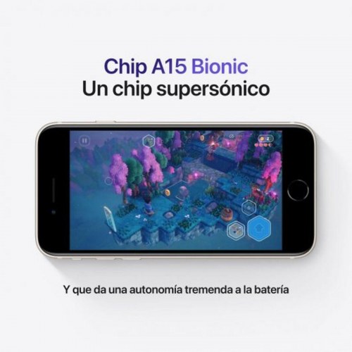 Apple iPhone SE 4,7" 256 GB 5G - Hvid smartphone