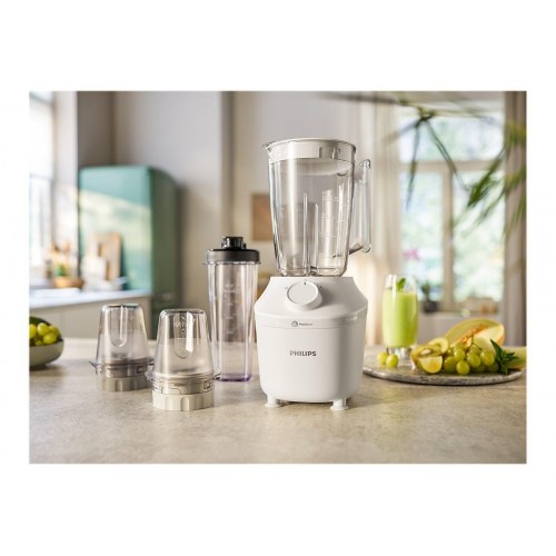 Philips Series 3000 HR2041 blender 1,9 l – 450 W – hvid (OUTLET A)