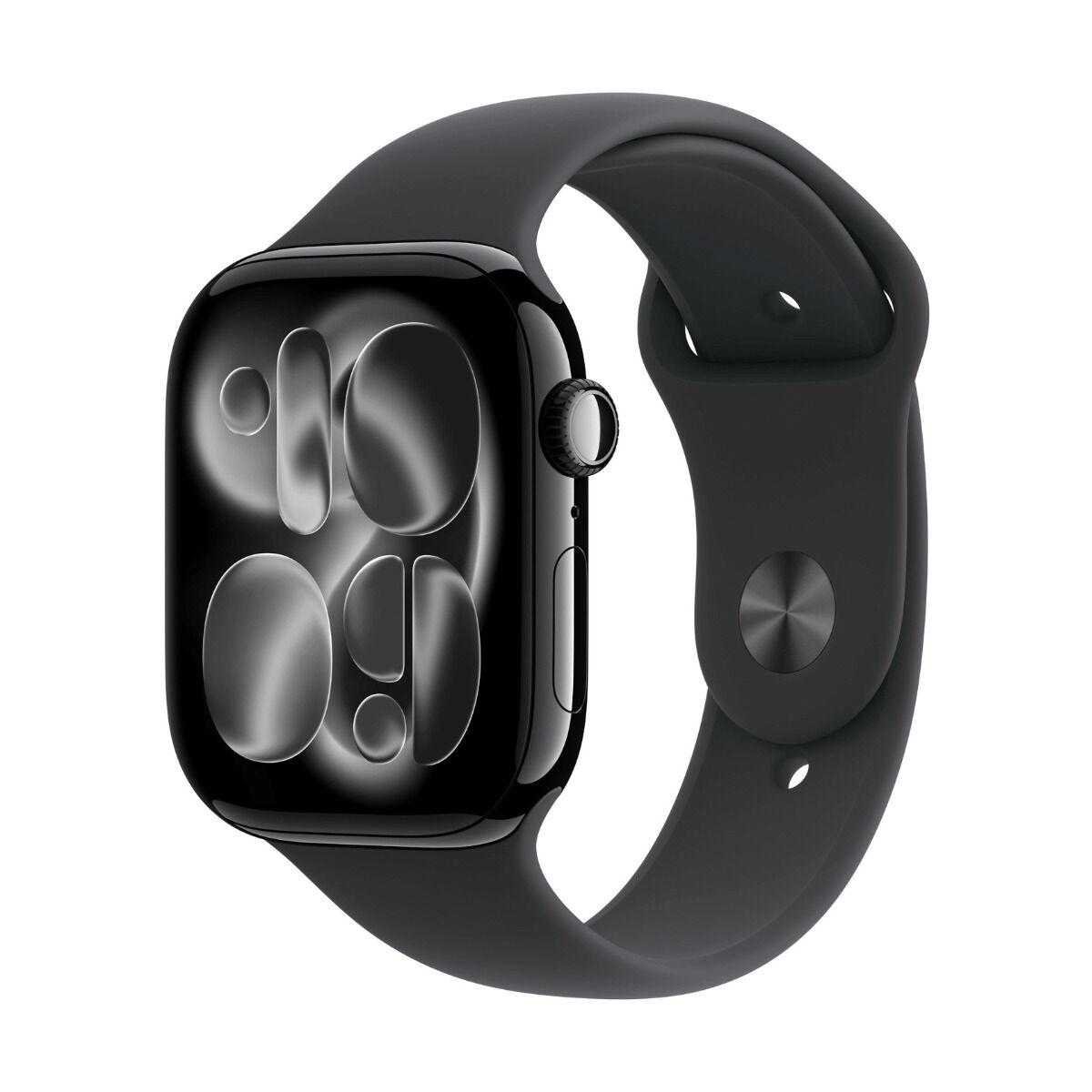 Apple Watch Series 11 46 mm - Sort smartwatch 1,96" GPS + Cellular