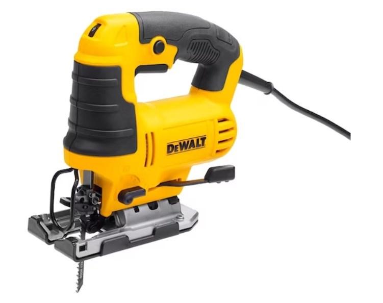 DeWALT DWE349 stiksave 650 W - topgreb, variabel hastighed billede