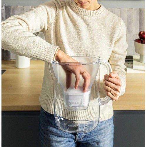 BRITA Style Essential XL vandfilterkande 3,6 l - hvid med MAXTRA Pro Pure Performance